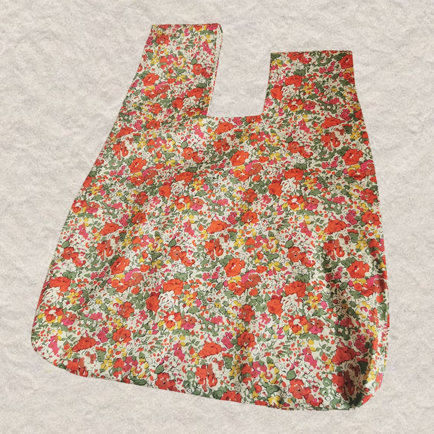 Arts & Crafts Collection - Orange Blossom Tote Bag
